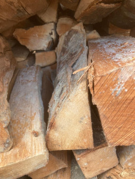 Preview: B-Ware - 5,6 SRM Buchenholz in 33cm Holzlänge, trocken als loses Schüttgut